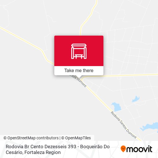 Rodovia Br Cento Dezesseis 393 - Boqueirão Do Cesário map
