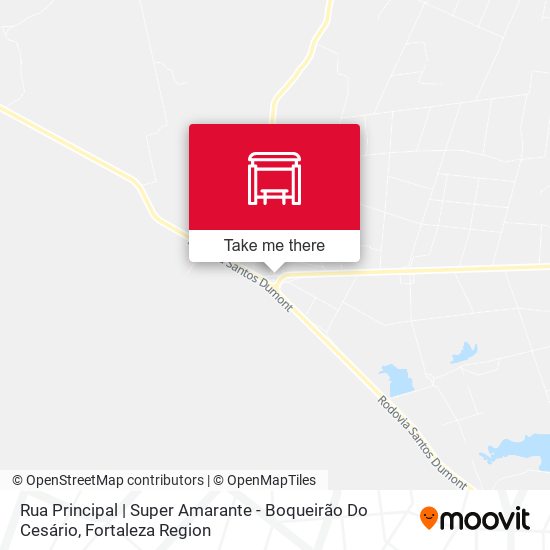 Rua Principal | Super Amarante - Boqueirão Do Cesário map