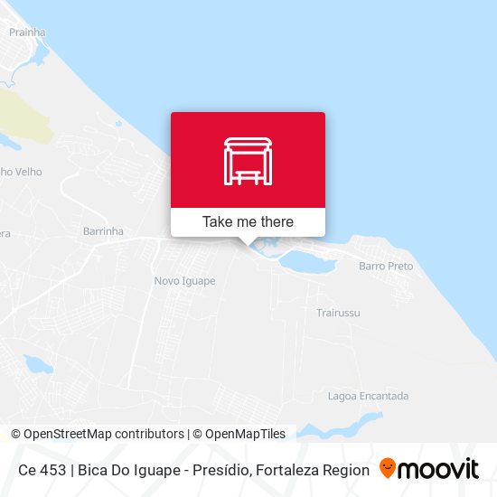 Ce 453 | Bica Do Iguape - Presídio map