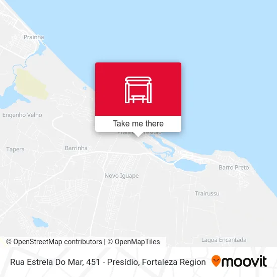 Rua Estrela Do Mar, 451 - Presídio map