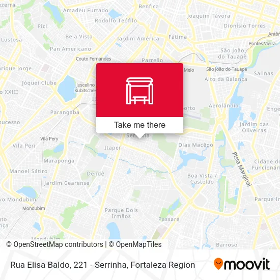 Rua Elisa Baldo, 221 - Serrinha map