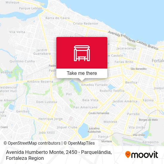 Avenida Humberto Monte, 2450 - Parquelândia map
