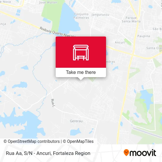 Rua Aa, S/N - Ancuri map