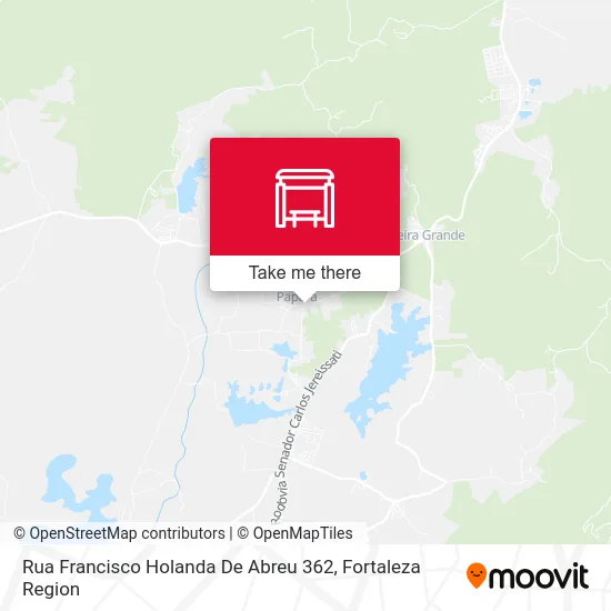 Rua Francisco Holanda De Abreu 362 map