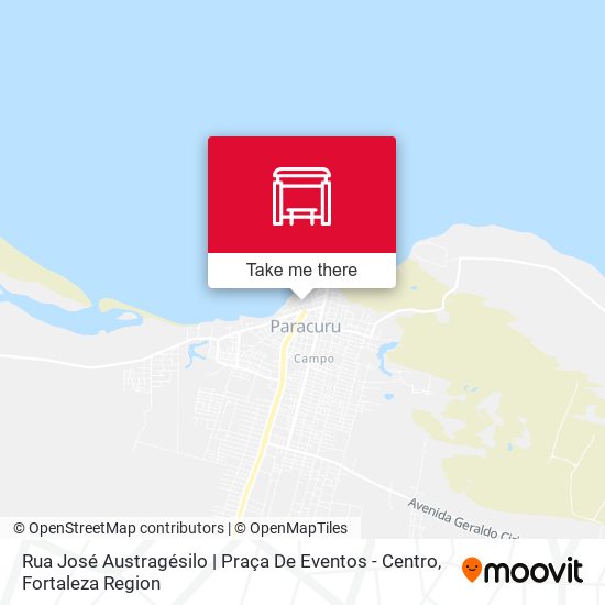 Rua José Austragésilo | Praça De Eventos - Centro map