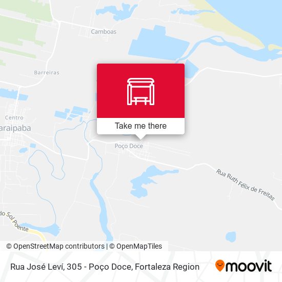 Rua José Leví, 305 - Poço Doce map