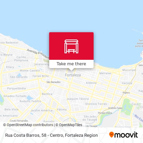 Rua Costa Barros, 58 - Centro map