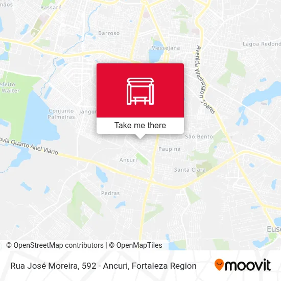 Rua José Moreira, 592 - Ancuri map