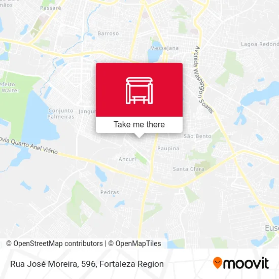Rua José Moreira, 596 map