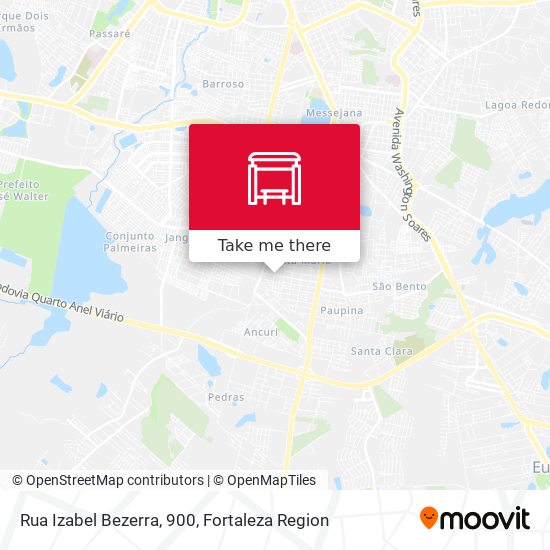 Rua Izabel Bezerra, 900 map