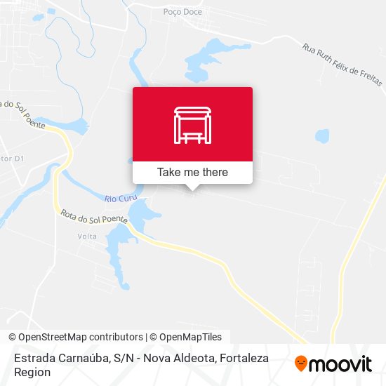 Estrada Carnaúba, S / N - Nova Aldeota map