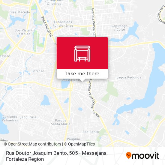 Rua Doutor Joaquim Bento, 505 - Messejana map