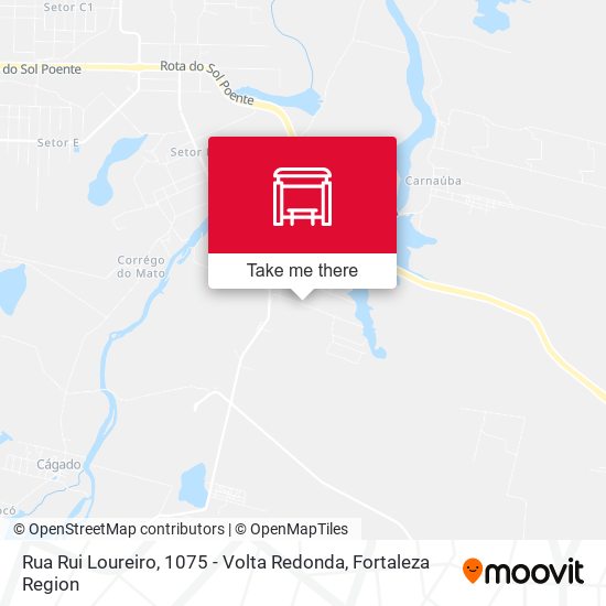 Rua Rui Loureiro, 1075 - Volta Redonda map