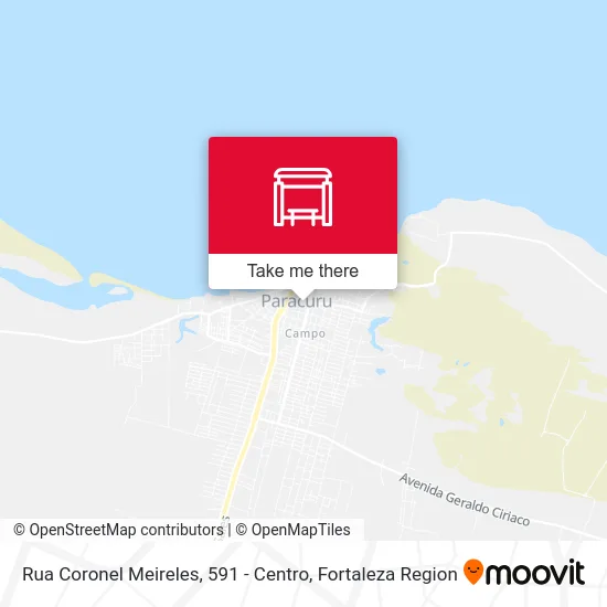 Rua Coronel Meireles, 591 - Centro map