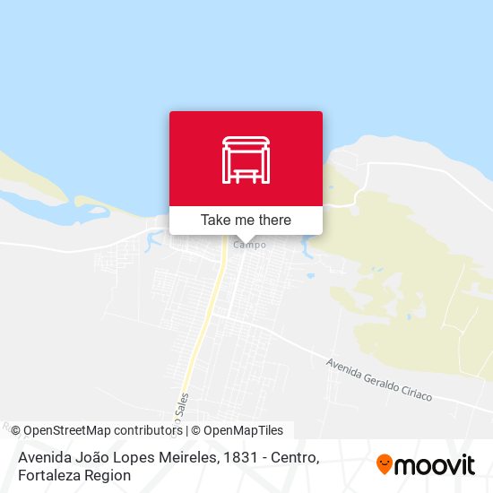 Avenida João Lopes Meireles, 1831 - Centro map
