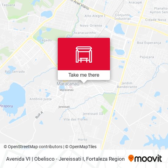 Avenida VI | Obelisco - Jereissati I map