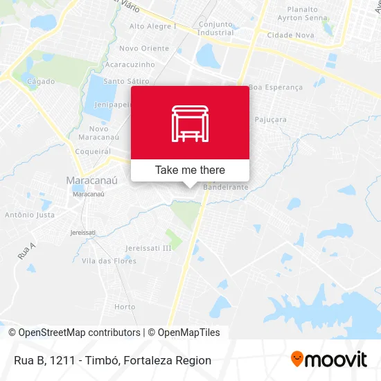 Rua B, 1211 - Timbó map