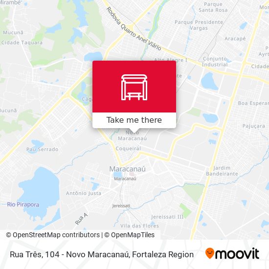 Rua Três, 104 - Novo Maracanaú map