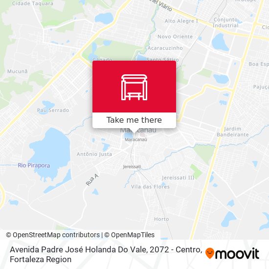 Avenida Padre José Holanda Do Vale, 2072 - Centro map