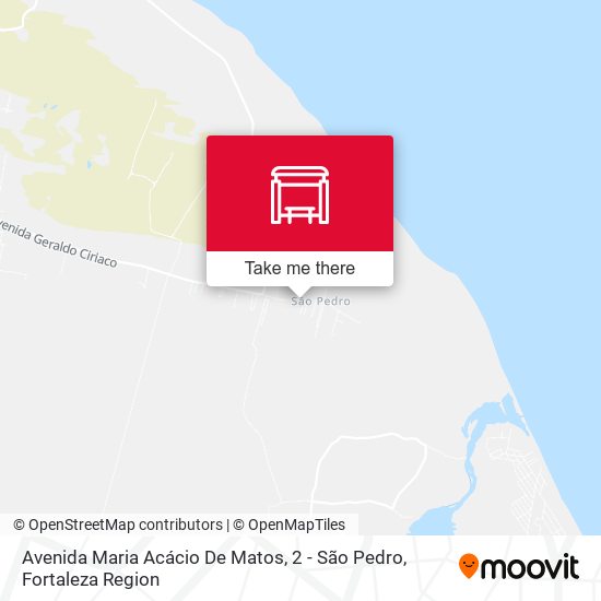 Avenida Maria Acácio De Matos, 2 - São Pedro map