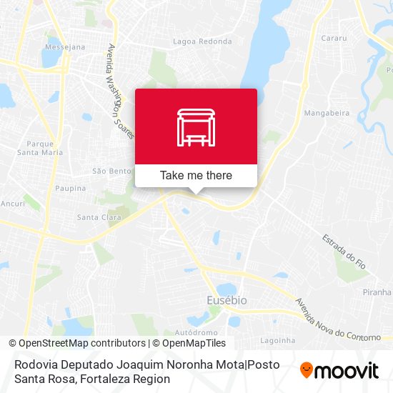 Rodovia Deputado Joaquim Noronha Mota|Posto Santa Rosa map