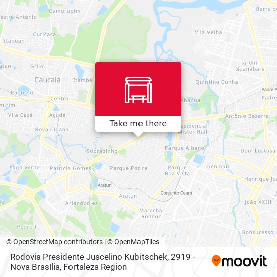 Rodovia Presidente Juscelino Kubitschek, 2919 - Nova Brasília map
