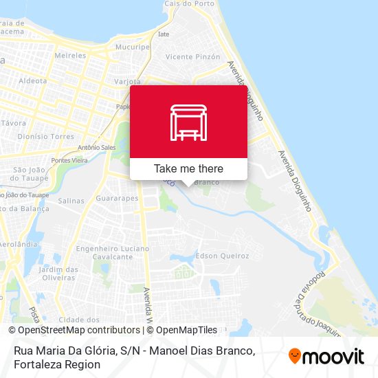 Rua Maria Da Glória, S / N - Manoel Dias Branco map