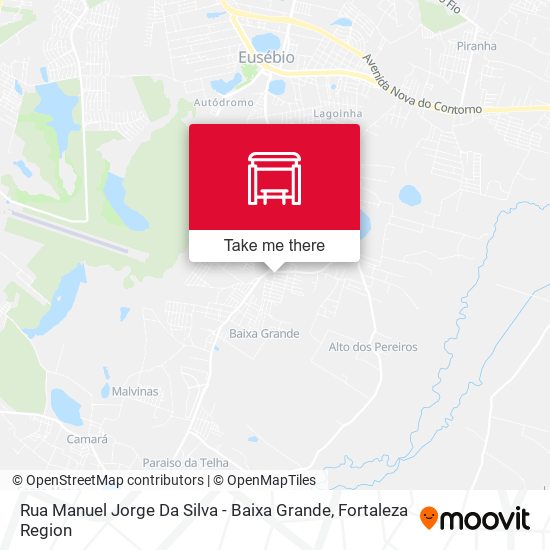 Rua Manuel Jorge Da Silva - Baixa Grande map