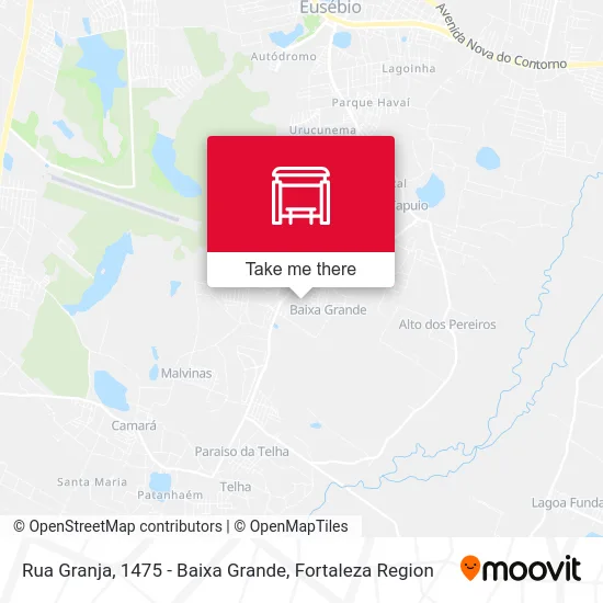 Rua Granja, 1475 - Baixa Grande map