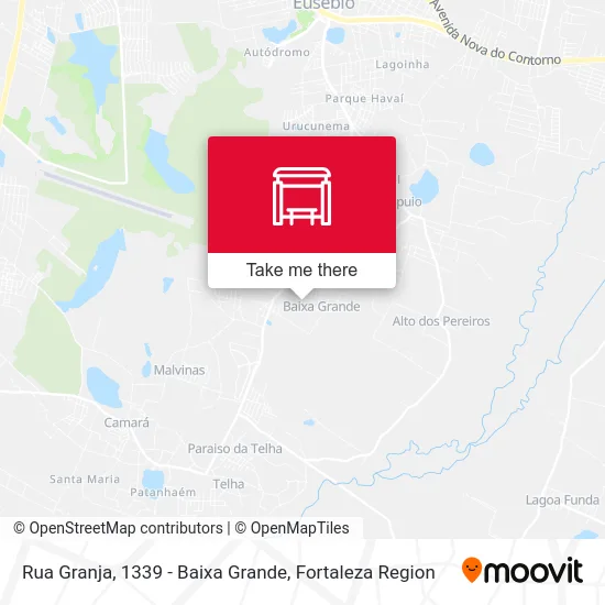 Rua Granja, 1339 - Baixa Grande map