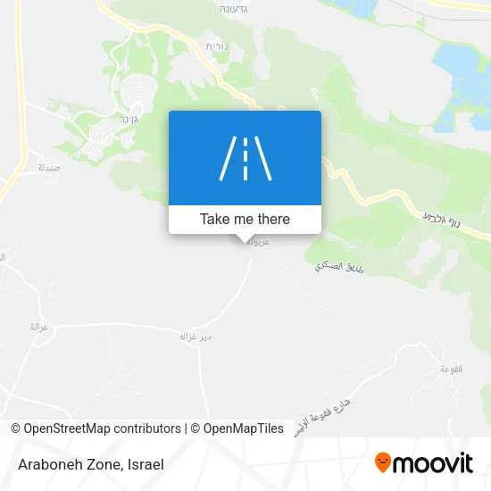 Карта Araboneh Zone