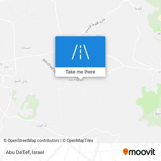 Карта Abu Da'Eef