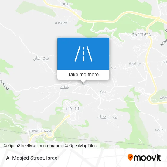 Карта Al-Masjed Street