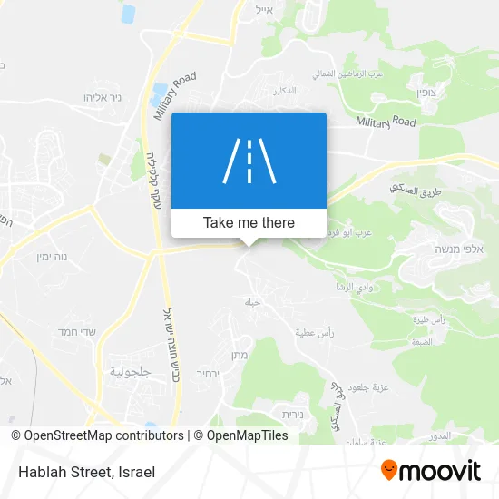 Карта Hablah Street
