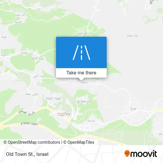 Карта Old Town St.