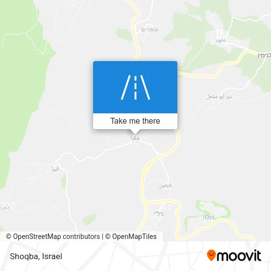 Карта Shoqba