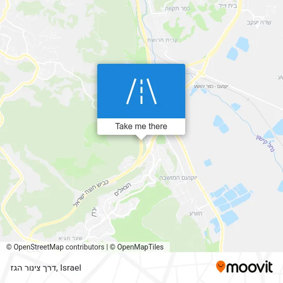Карта דרך צינור הגז