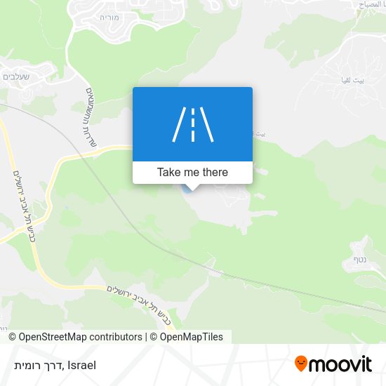 דרך רומית map