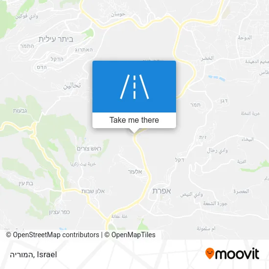 Карта המוריה