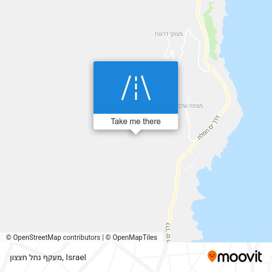 מעקף נחל חצצון map
