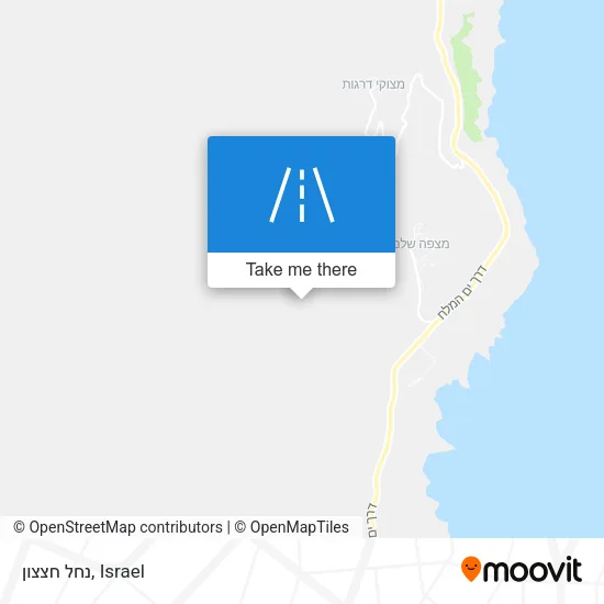 Карта נחל חצצון