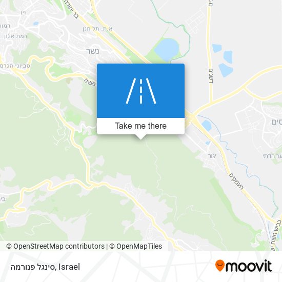 סינגל פנורמה map