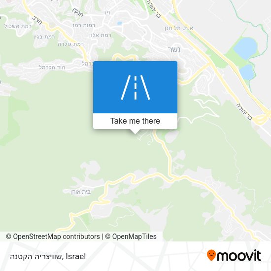 שוויצריה הקטנה map