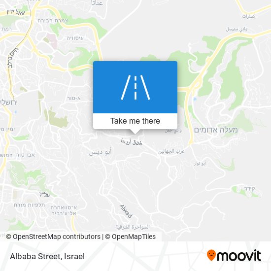 Albaba Street map
