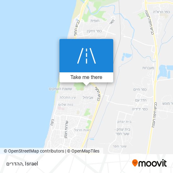 ההדרים map