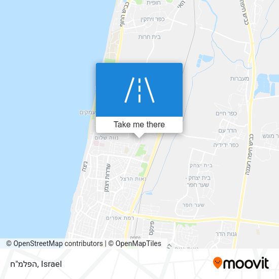 הפלמ"ח map