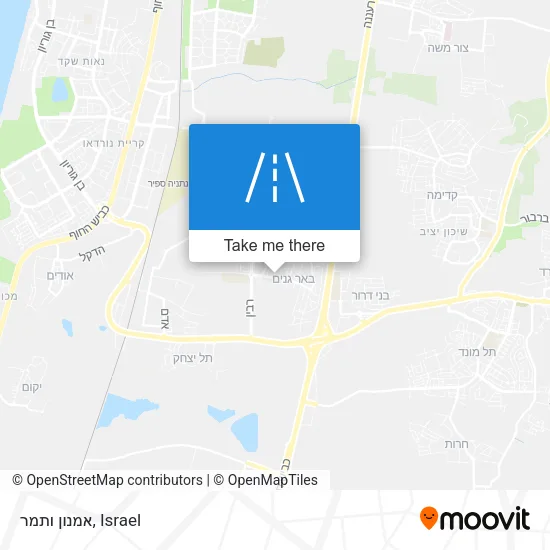 Карта אמנון ותמר