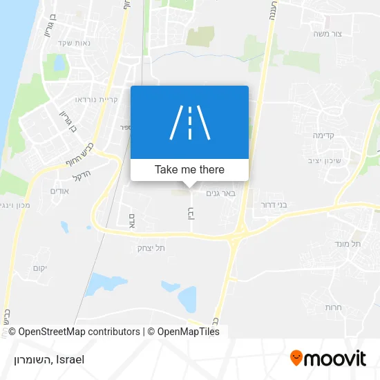 Карта השומרון