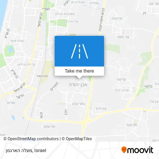 Карта מעלה הארגמן