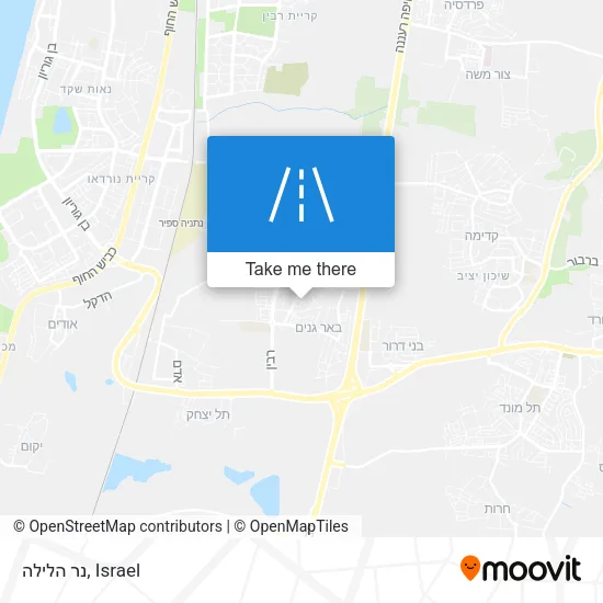 Карта נר הלילה